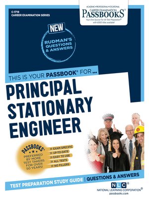cover image of Principal Stationary Engineer